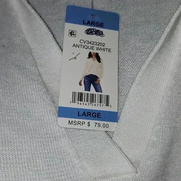 Vincent Camuto collared v- neck Sweater - Picture 5 of 5